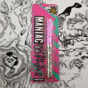 PRICE DROP 90s Rare Pentech "Maniac" Ball Point Pen